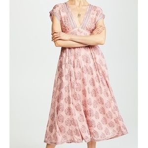 Free People "Riakaa" Midi Dress